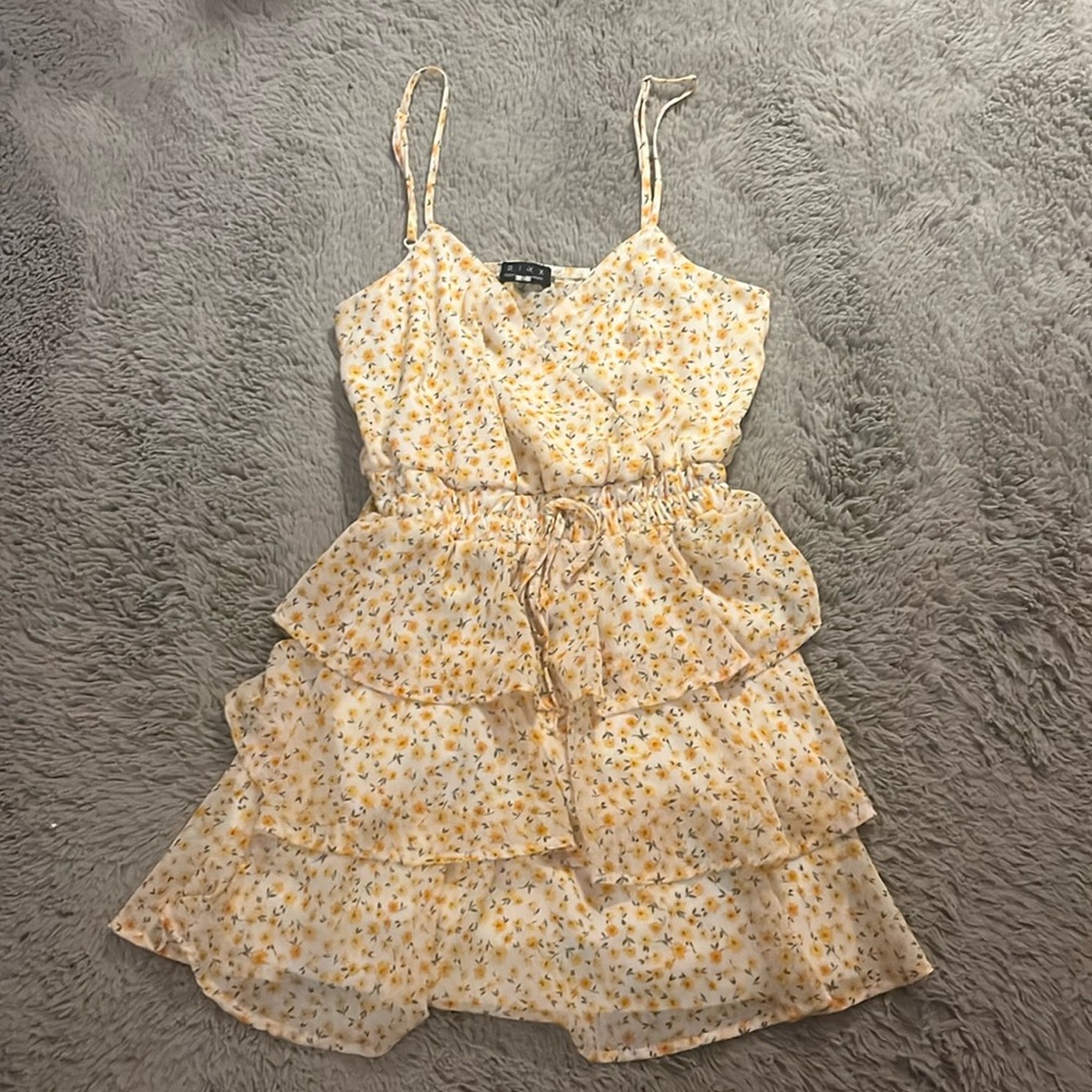 Floral mini dress